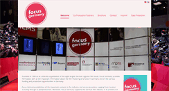 Desktop Screenshot of focusgermany.de