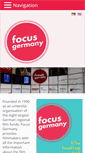 Mobile Screenshot of focusgermany.de