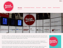 Tablet Screenshot of focusgermany.de